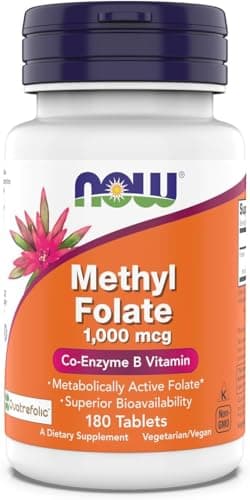 Now Supplements Methyl Folate 1