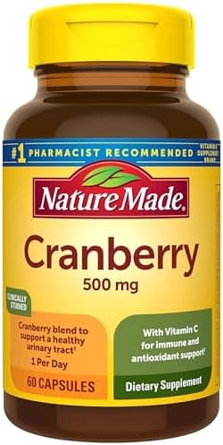 Nature Made Cranberry Supplement 500mg with Vitamin C