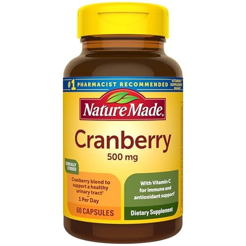 Nature Made Cranberry Supplement 500mg with Vitamin C