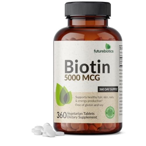 Futurebiotics Biotin 5000 MCG Supports Healthy Hair