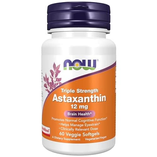 Now Supplements, Triple Strength Astaxanthin 12 mg, Triple…