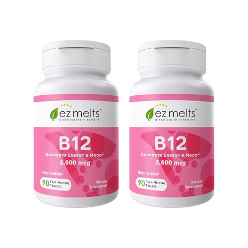 EZ Melts Dissolvable B12 Methylcobalamin 2