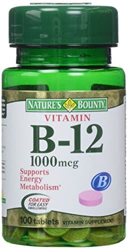 Nature's Bounty Vitamin B-12 1000 mcg Tablets