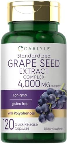 Carlyle Grape Seed Extract | 120 Quick Release Capsules