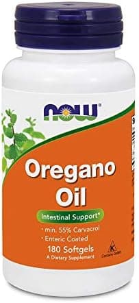 NOW Foods Oregano Oil (Minimum 55% Carvacrol) – 181mg