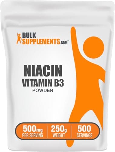 BulkSupplements.com Niacin Powder - Vitamin B3 Supplement