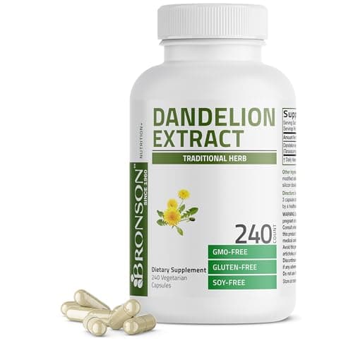Bronson Dandelion Extract High Potency Supplement