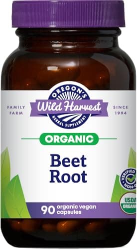Oregon's Wild Harvest Organic Beet Root Capsules – 90 Vegan…