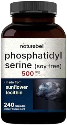 NatureBell Phosphatidylserine 500mg - 240 Capsules - Brain…