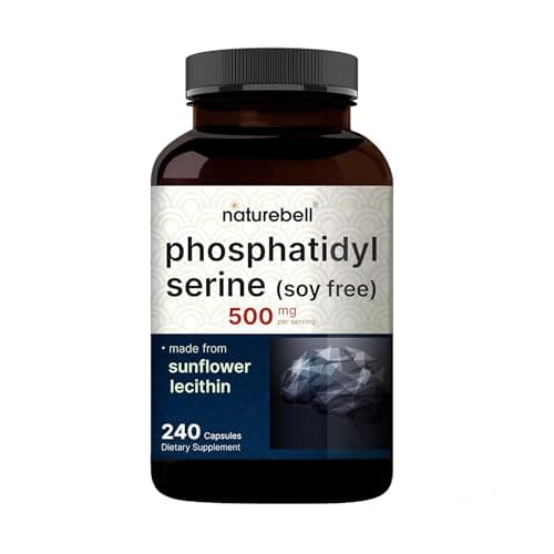 NatureBell Phosphatidylserine 500mg - 240 Capsules - Brain…