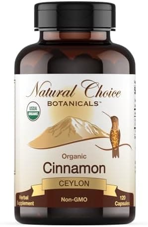 Natural Choice Botanicals Organic Ceylon Cinnamon Supplement