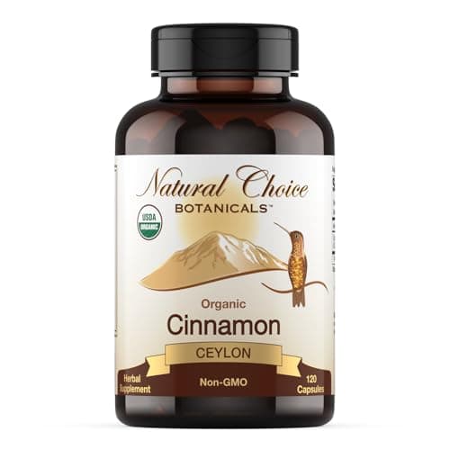 Natural Choice Botanicals Organic Ceylon Cinnamon Supplement