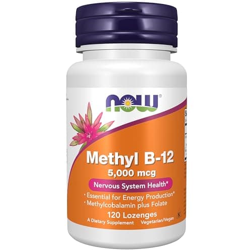 Supplements, Methyl B-12 (Methylcobalamin) 5,000 mcg, Nervous…