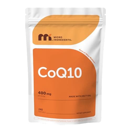 Micro Ingredients CoQ10 400 mg Per Serving