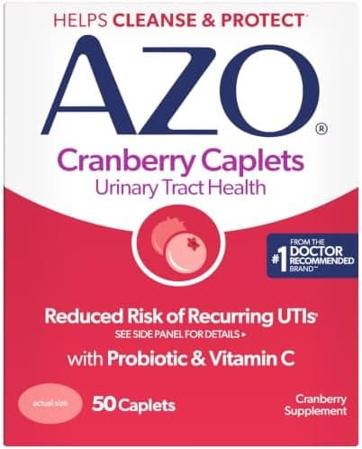 AZO Cranberry Pills for Urinary Tract Health for Women & Men