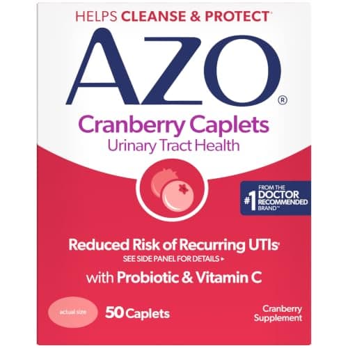 AZO Cranberry Pills for Urinary Tract Health for Women & Men