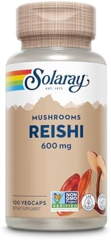 SOLARAY Reishi Mushroom 600 mg, 100 VegCaps