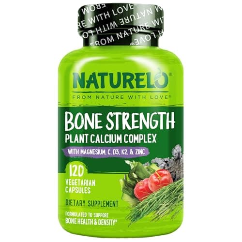 NATURELO Calcium Supplement - with Vitamin C
