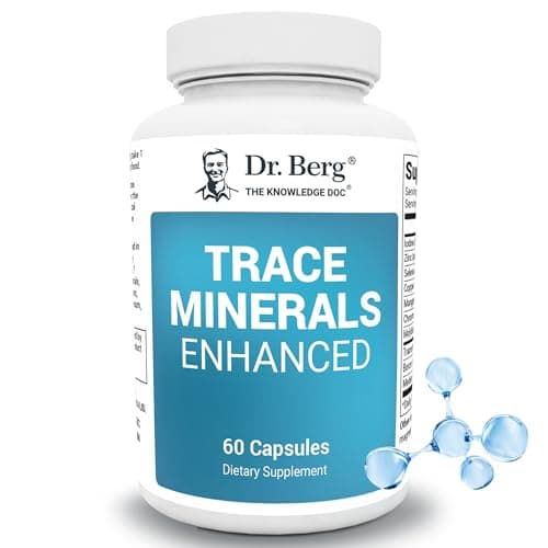 Dr. Berg Trace Minerals Enhanced Complex - Complete with 70+…