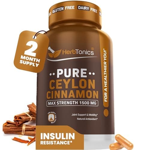 Herbtonics Pure Ceylon Cinnamon Capsules | Immune System