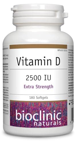 Bioclinic Naturals - Vitamin D3 5000 IU, 180 Softgels