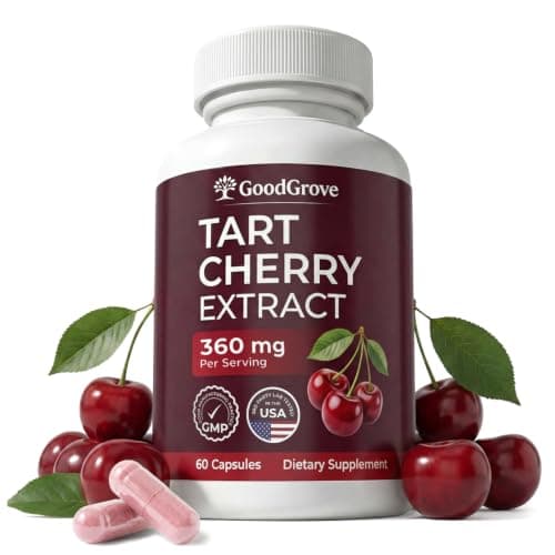 GoodGrove Montmorency Tart Cherry Capsules - Cold Pressed Tart…