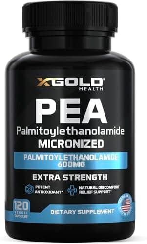 Palmitoylethanolamide Pea Supplement 600 mg | Micronized Pea…