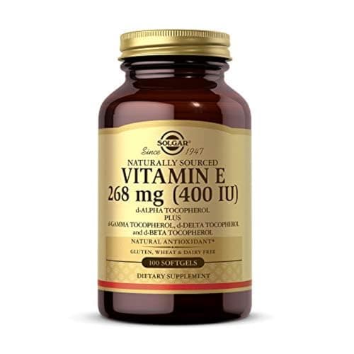 Solgar Vitamin E 268 MG (400 IU) (d-Alpha Tocopherol & Mixed…
