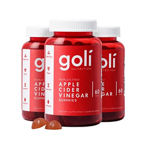 Goli Apple Cider Vinegar Gummies - Worlds First ACV Gummy…