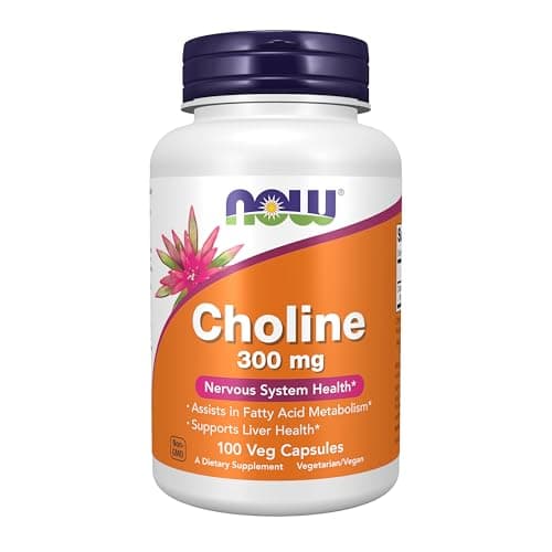 Now Supplements Choline 300 mg