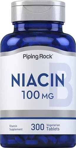 Piping Rock Niacin Supplement 100mg | 300 Tablets | Vitamin B3…