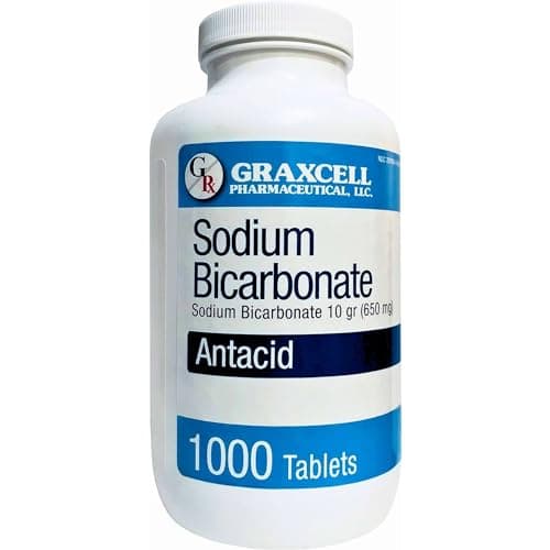 Sodium Bicarbonate Tablets |USP 650mg (10 Grains) |Relief…