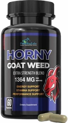 YUMMYVITE Horny Goat Weed Extra Strength - with Maca
