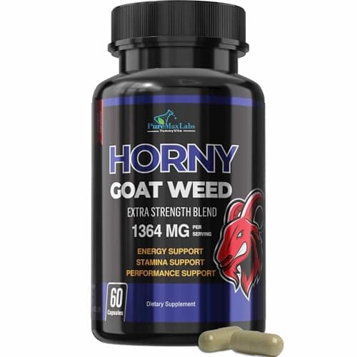 YUMMYVITE Horny Goat Weed Extra Strength - with Maca