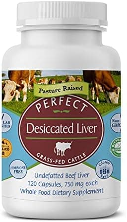 Perfect Supplements – Perfect Desiccated Liver – 120 Capsules…