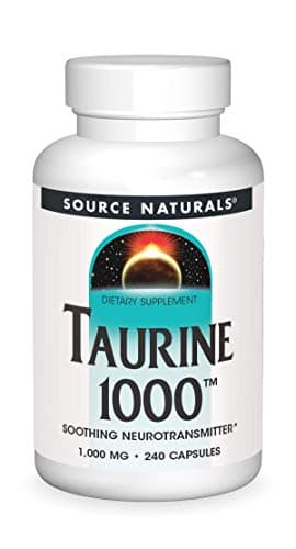 Source Naturals Taurine, 1000mg - 240 Capsules