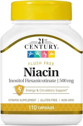21st Century, Niacin Inositol Hexanicotinate, 500 mg, 4Pack…