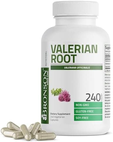 Bronson Valerian Root Capsules - Valerian Officinalis…