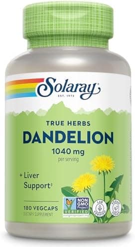 Solaray Dandelion Root 1040 mg - Natural Dandelion Root…