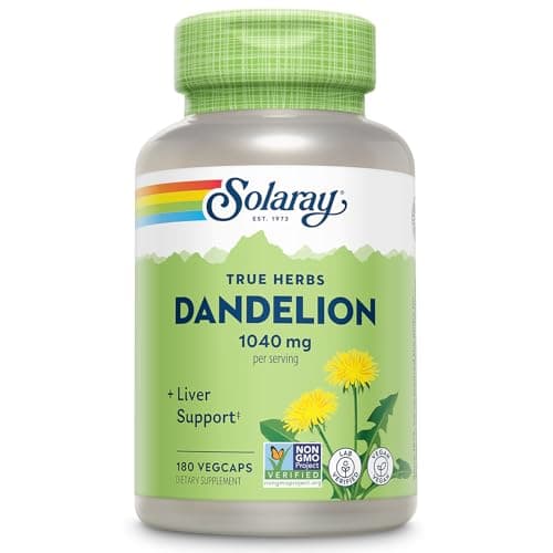 Solaray Dandelion Root 1040 mg - Natural Dandelion Root…