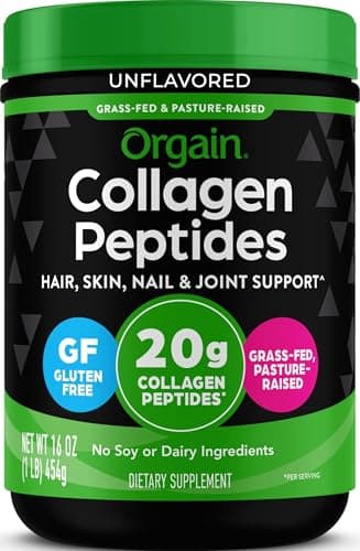Orgain Hydrolyzed Collagen Peptides Powder For Women & Men