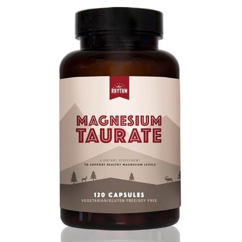 Magnesium Taurate 750mg (150mg Elemental Magnesium) – 120…