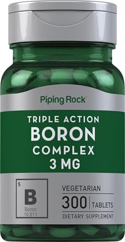 Piping Rock Boron Supplement for Men and Women | 3mg | 300…