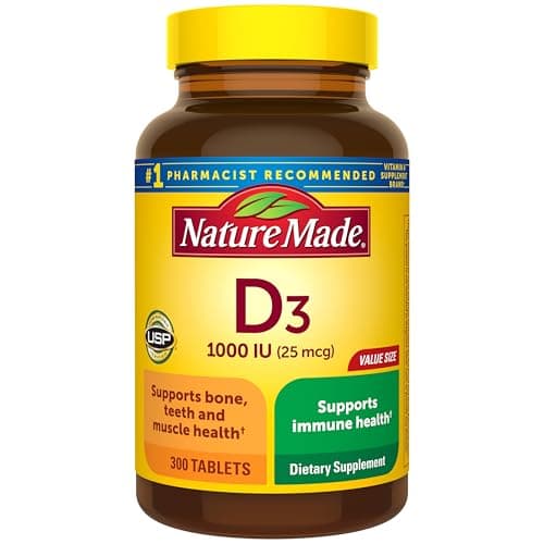 Nature Made Vitamin D3 1000 IU (25 mcg)