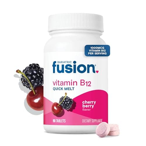 Bariatric Fusion Vitamin B12 Sublingual 1000 mcg Melts…
