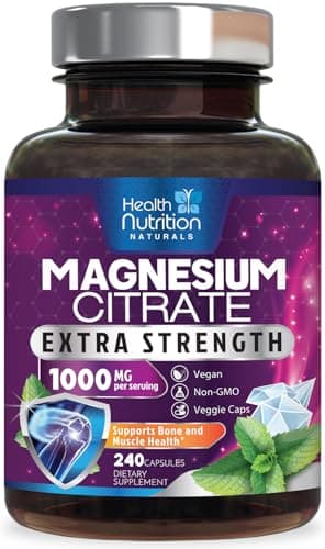 Magnesium Citrate 1000mg Per Serving - Max Absorption…