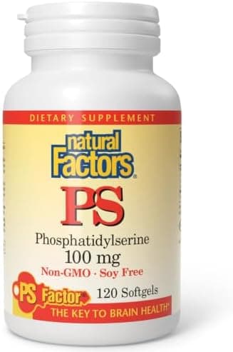 Natural Factors, Phosphatidylserine, Support for Memory…