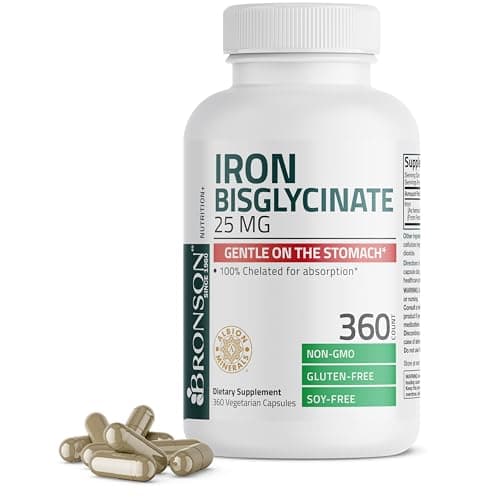 Bronson Iron Bisglycinate 25 mg