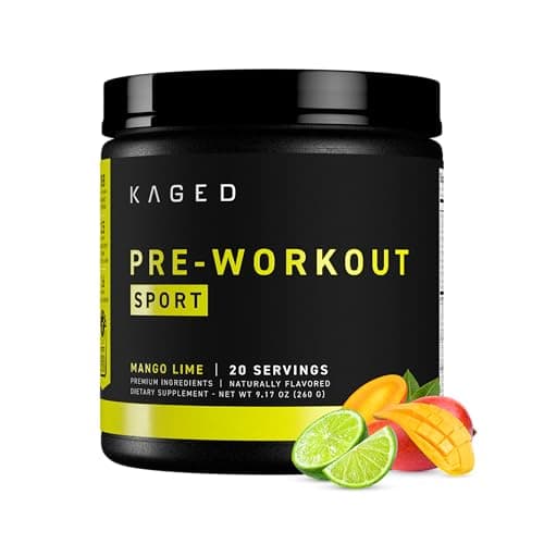 Kaged Sport Pre Workout Powder for Men & Women