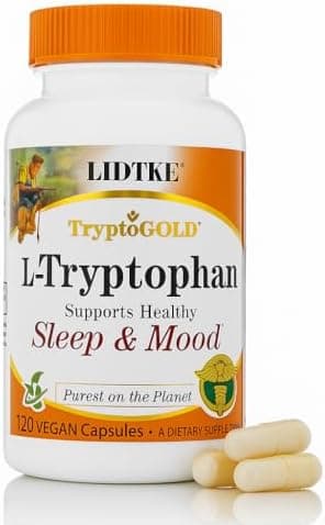 Lidtke Technologies L-Tryptophan Capsules, 120 Count